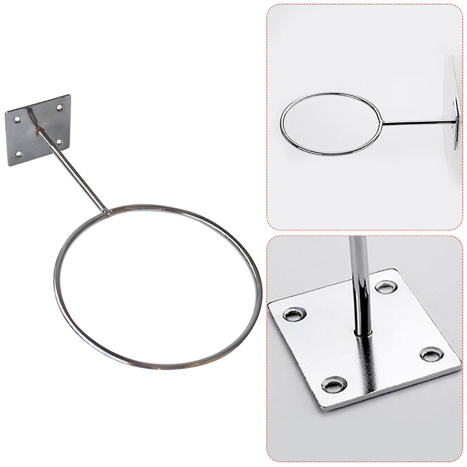 حامل رف تخزين حائط الكرة الرياضية لكرة القدم وكرة القدم وكرة السلة والكرة الطائرة وكرة الطب - توفير المساحة ودائم (بدون مسامير