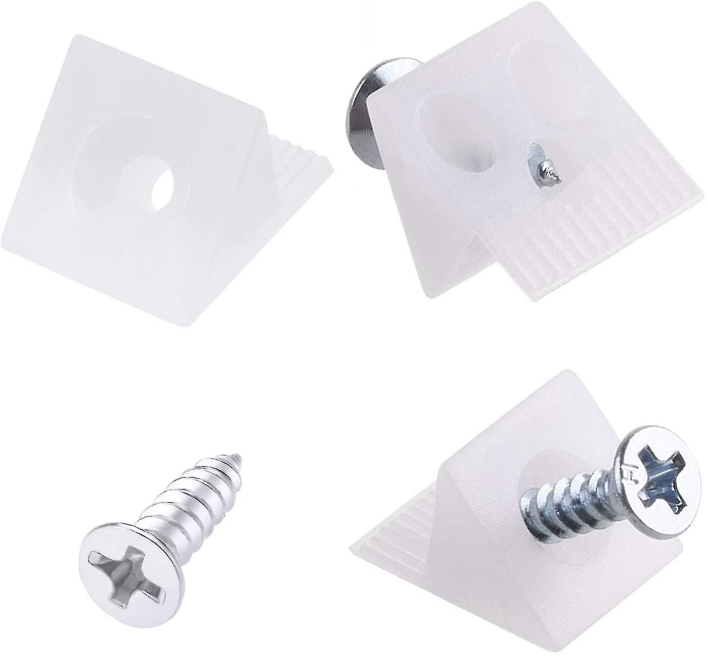100 Packs Furniture Chest Drawer Bottom Repair Fixing Mending Drawer