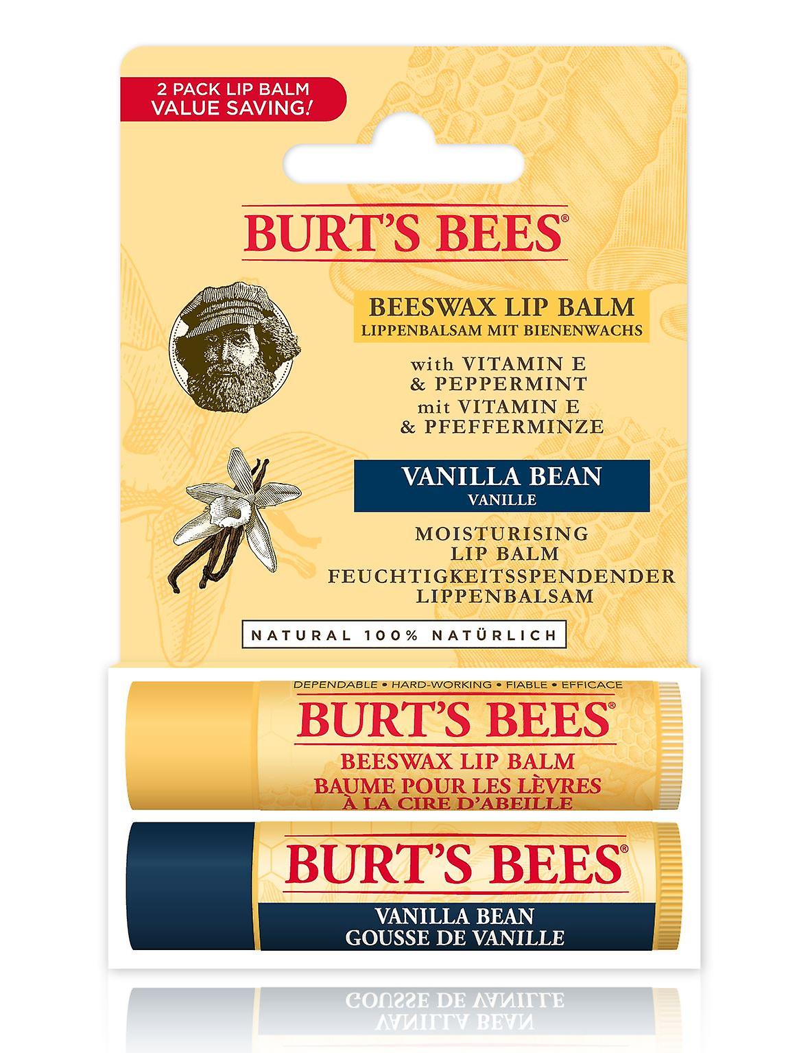 Burt's Bee 蜂蜡和香草双装