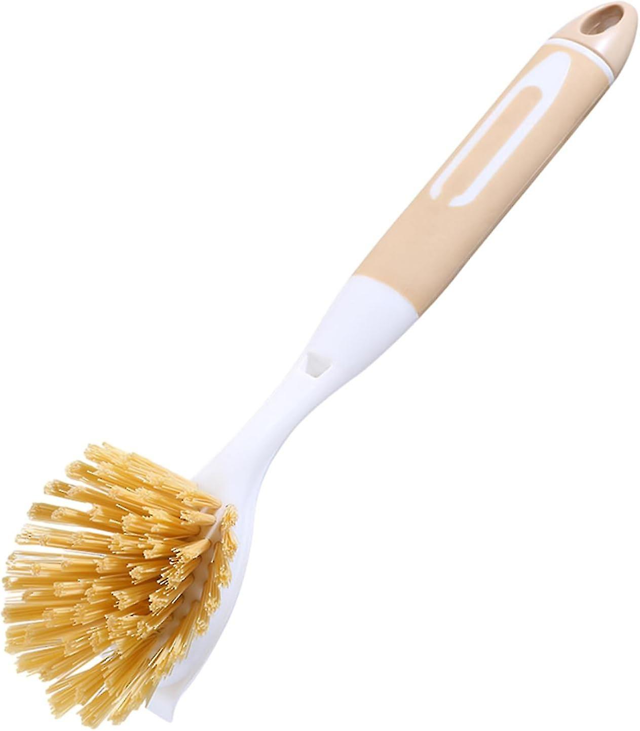Pot Cleaning Brush, Durable Bristle Cookware Brush, Stovetop Crevice Cleaning Tool, Sparkling Clean Pot Brush, Pot and Pan Scrubbing Tool, Ideal Cookw