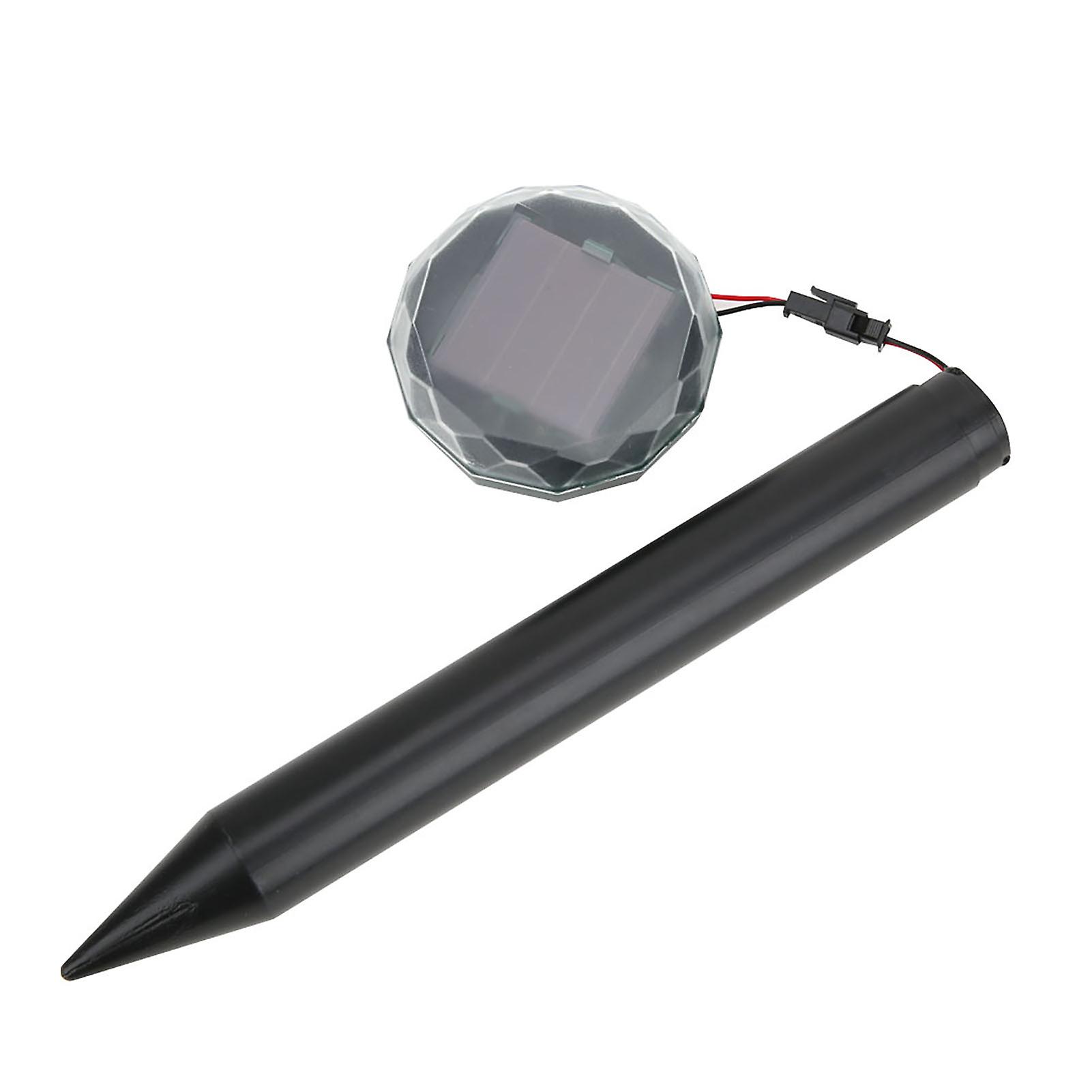 Solar Power Mouse Killer Ultrasonic Mouse Snake Repeller Ground Spikes for Outdoor Garden Yard