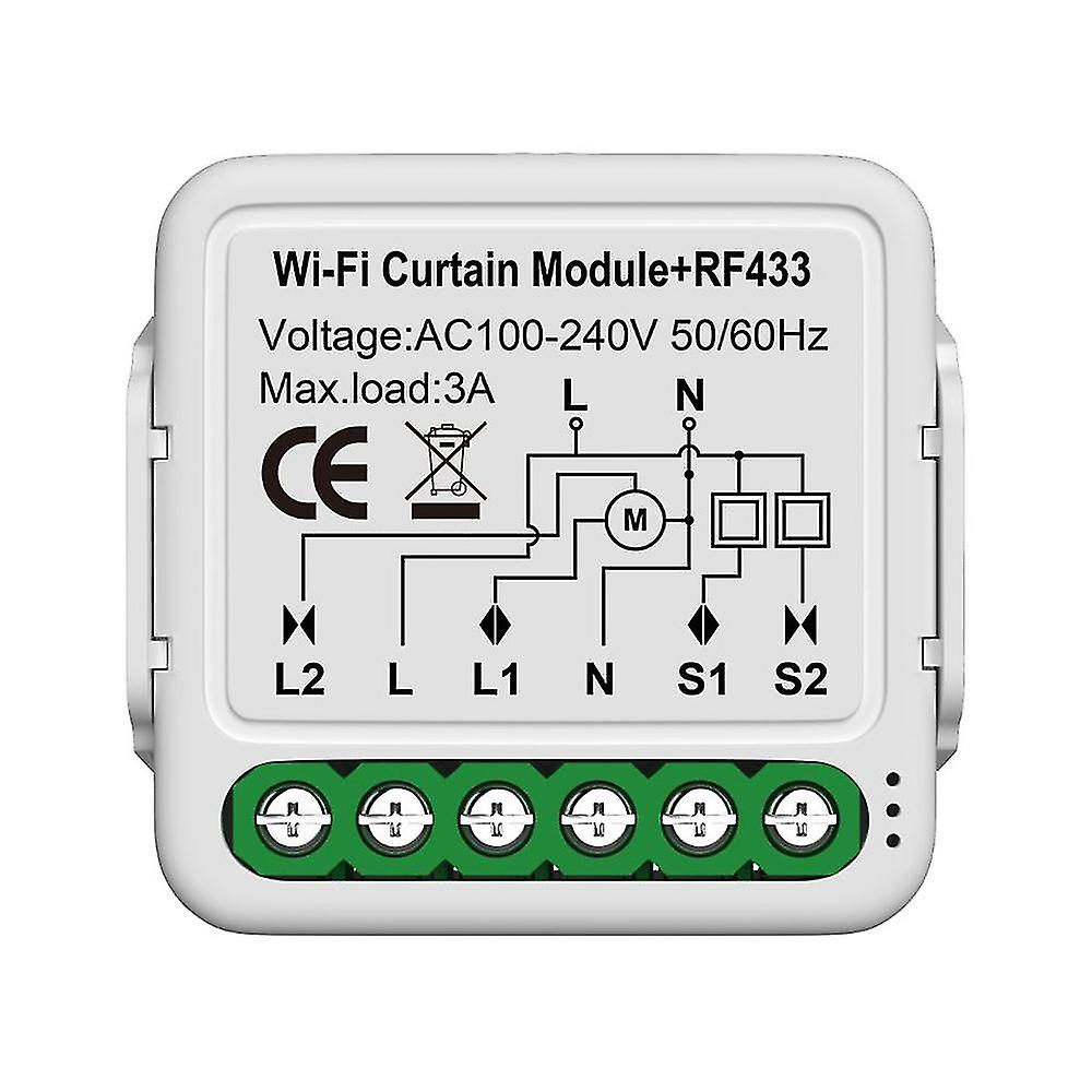 WIFI Intelligent Curtain Module  Electric Motorized Roller Shutter Control Switch