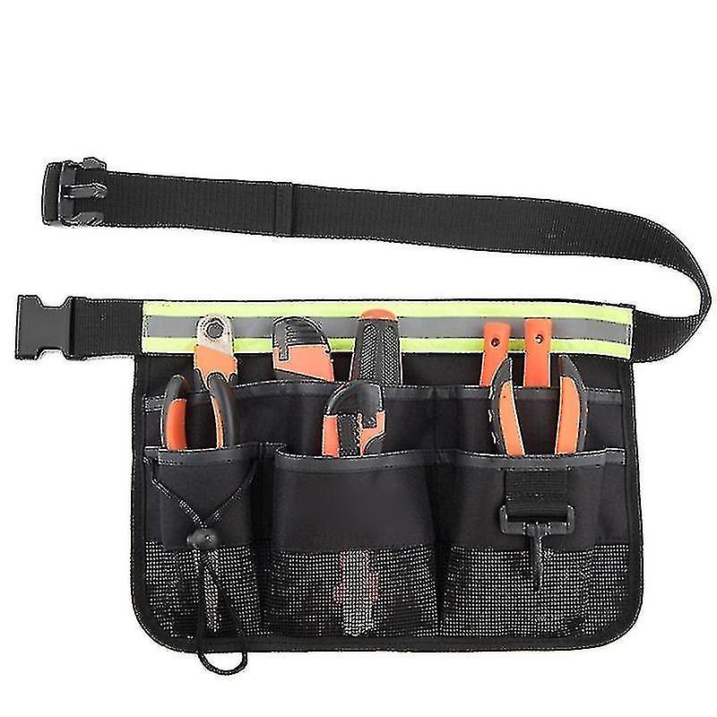 Tool belt bag with multi-pockets Adjustable gardening belt bag Gardening tool bag