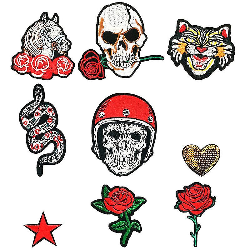 9pcs Embroidery Patch
