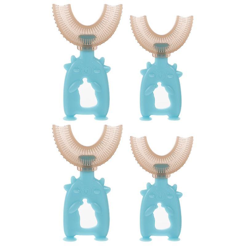 4pcs U-shaped Toothbrush