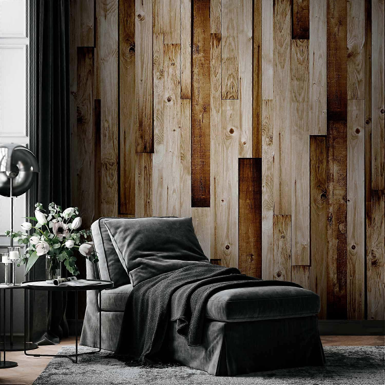 Fototapet autoadeziv - Plăci din lemn