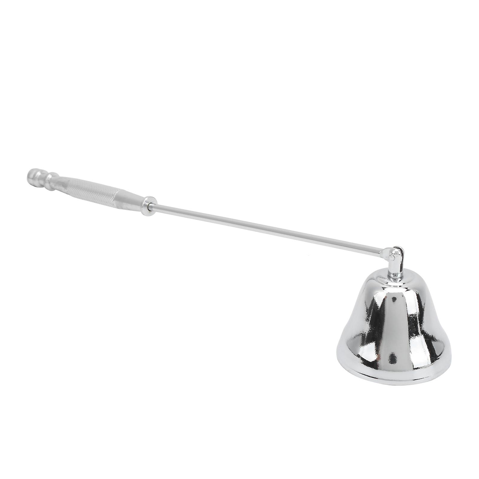 Stainless Steel Candle Snuffer Candle Extinguishing Tool with Long Handle AccessorySilver