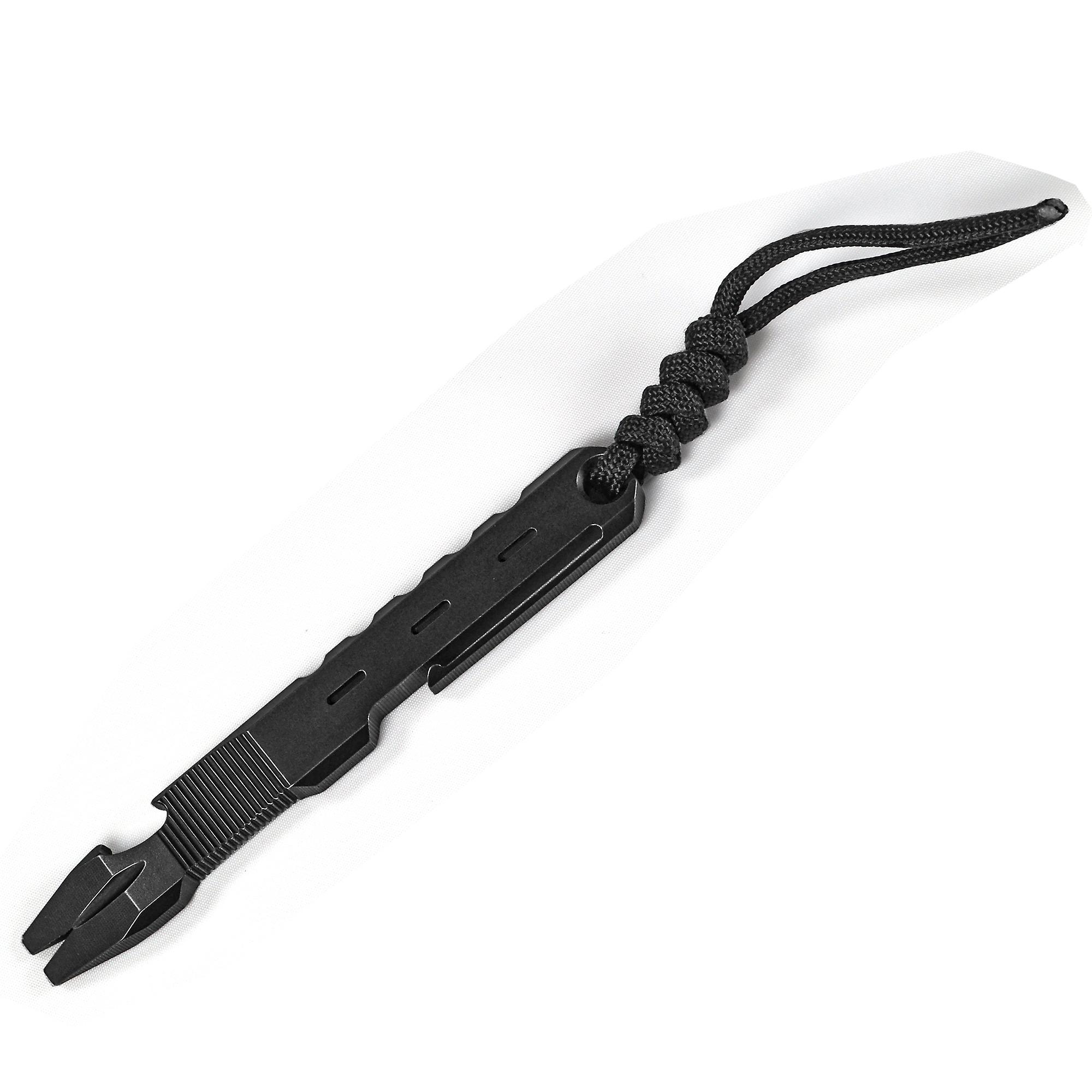 Titanium Pry Bar With Nail Puller Bottle Opener Function With Pocket Clip Tool (multicolor)