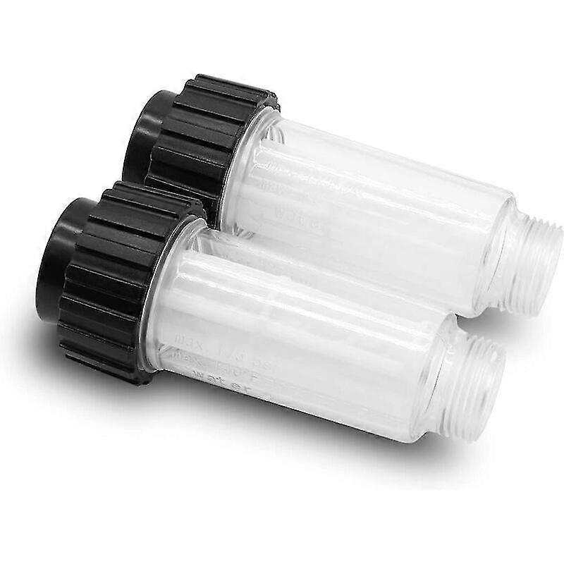 2 packs of water filters with cartridges for pressure washers G3/4 Krcher filters for pressure washers, suitable for pressure washers (not origina
