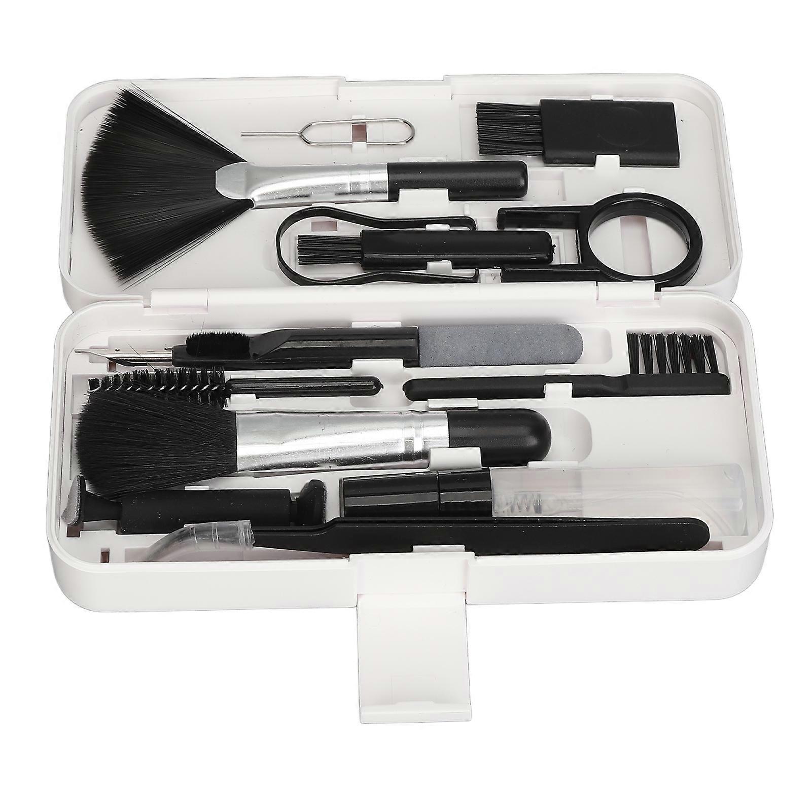 Écouteurs Outils de nettoyage Poussière Empreinte digitale Enlèvement Multifonction Écouteurs Kit De Nettoyage pour Clavier De Téléphone