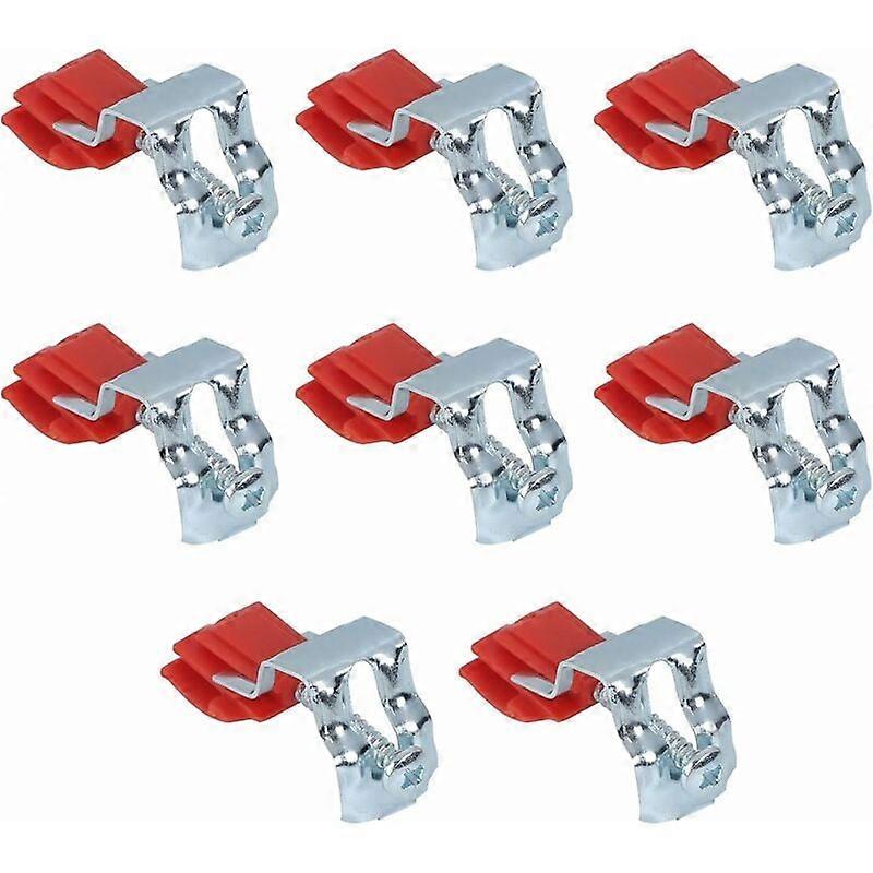 8 قطع بالوعة تحديد مقاطع Undermount بالوعة مقاطع بالوعة تصاعد كليب المطبخ بالوعة كليب تركيب قابل للتعديل مثقبة تثبيت المسمار لحوض السلطانية