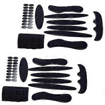 2 Pack Universal Cycling Remplacement Sponge Pads Set Helmet Cushions Kit pour Bike Cycling Motorbike