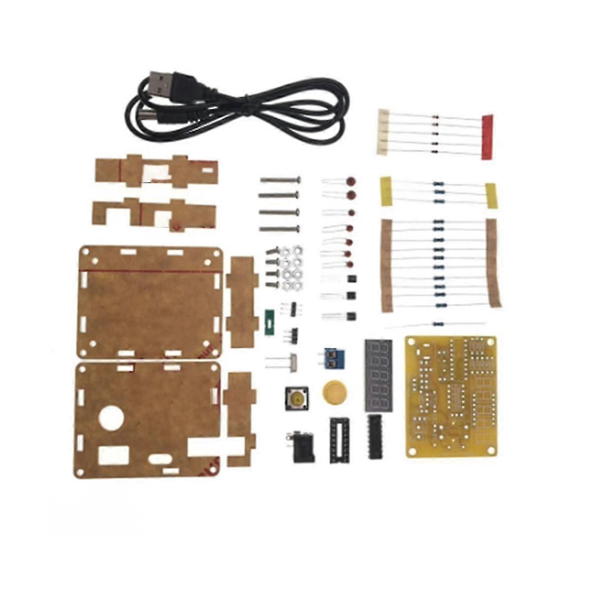 DIY Meter Frequenzzähler Tester Digital Crystal Counter Meter Oszillator Tester mit transparent