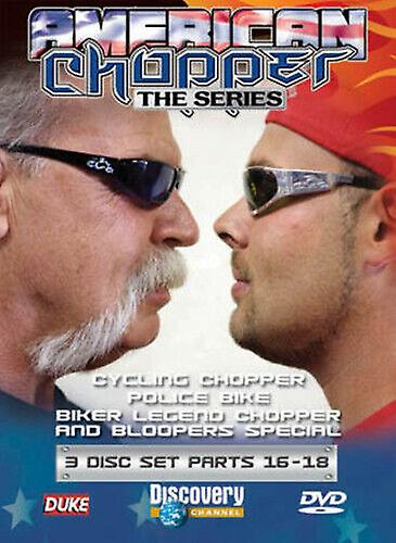American Chopper Parts 16-18 DVD (2005) Paul Teutul Jr cert E 3 discs - Region 2