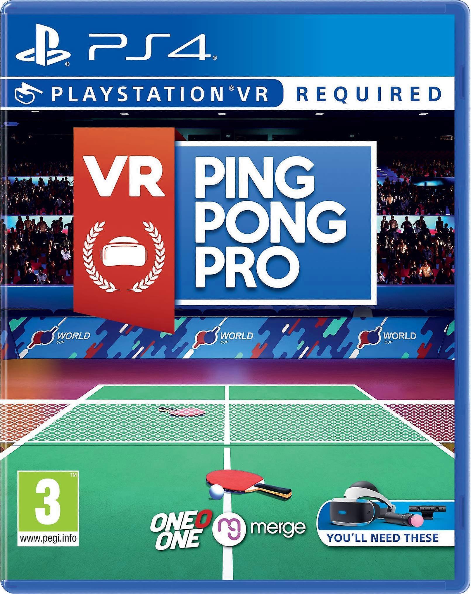 VR Ping Pong Pro (PS4) - New & Sealed