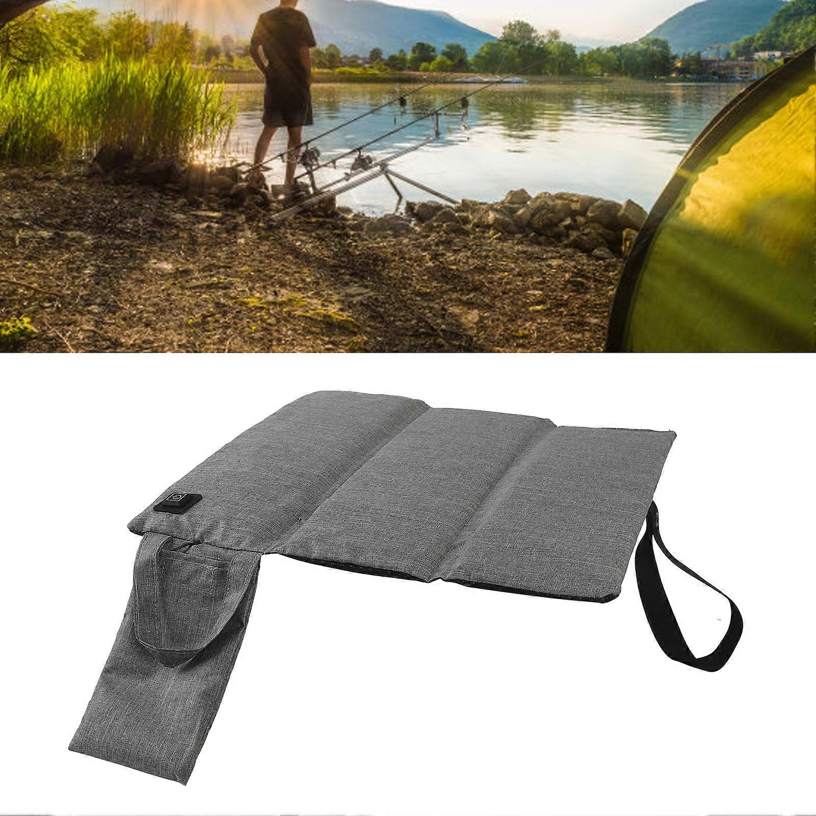 Portable Heated Seat Cushion Adjustable Temperature Lightweight Foldable USB Heating Seat Pad