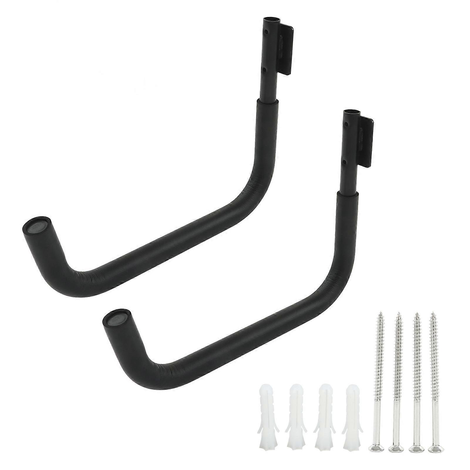 1ペアカヤックウォールマウントラックスチール保護フォームカバー付き99Lbジャンボガレージ収納フックユニバーサルカヤックカヌー大型スケートボードサーフボードYEMA