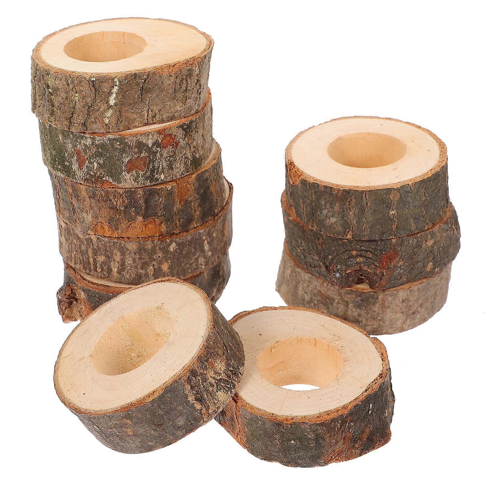 10pcs Napkin Ring Table Decoration Dining Napkin Holder Party Table Serviette Ring