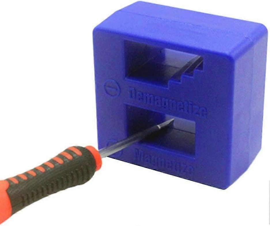 Portable Magnetizer Demagnetizer Tool For Screwdriver Bench Bits Gadget Handy Magnetized Driver