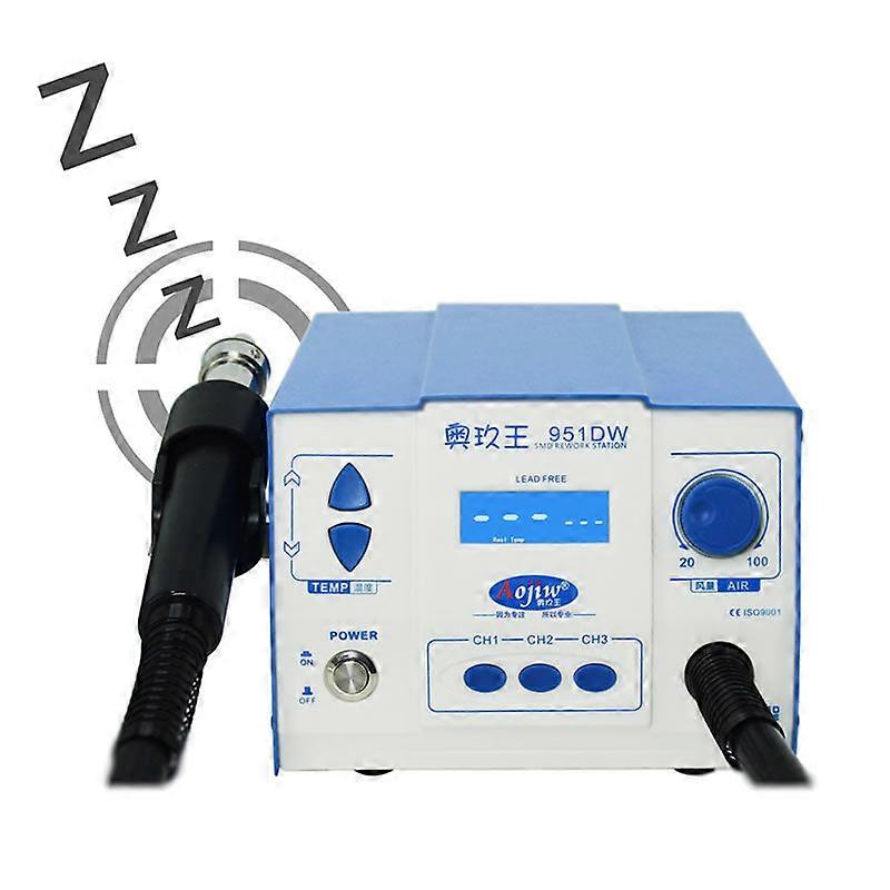 Digital Display Brushless 951dw Hot Gun Soldering Station 700w Smd Bga Rework Desoldering Welding Repair Tool Air Nozzles