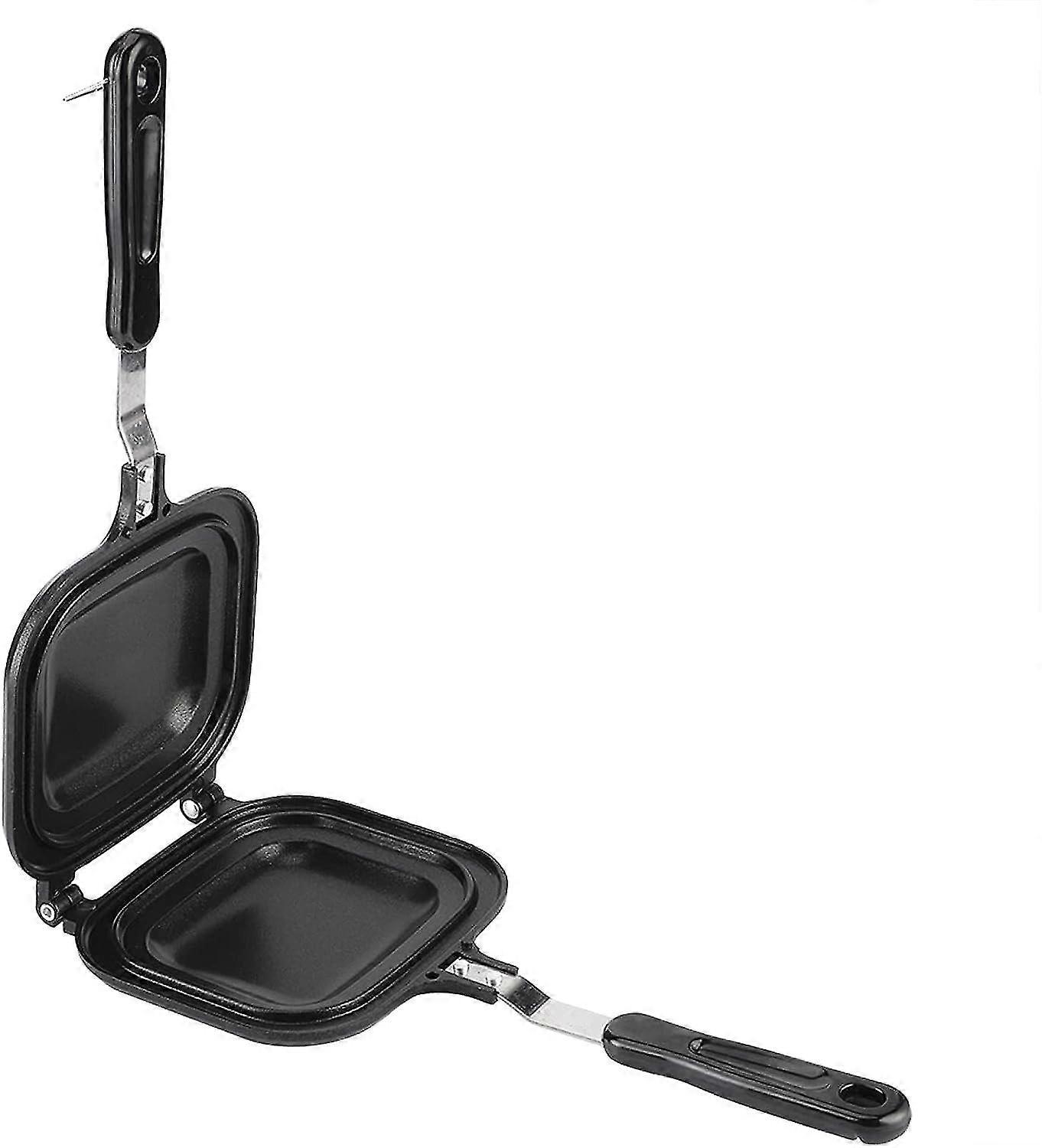 Manual Sandwich Toaster, Gas Sandwich Toaster, Stove Top Waffle Iron Sandwich Press Toaster