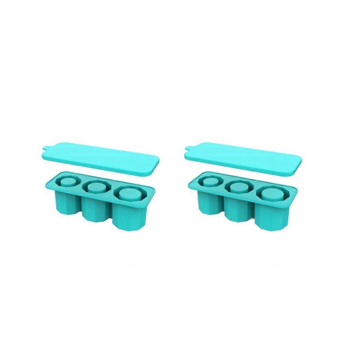For Ice Tray Large Capacity Ice Tray Ice Making Mold Silicone Ice Tray Suitable for 30oz/40oz,I