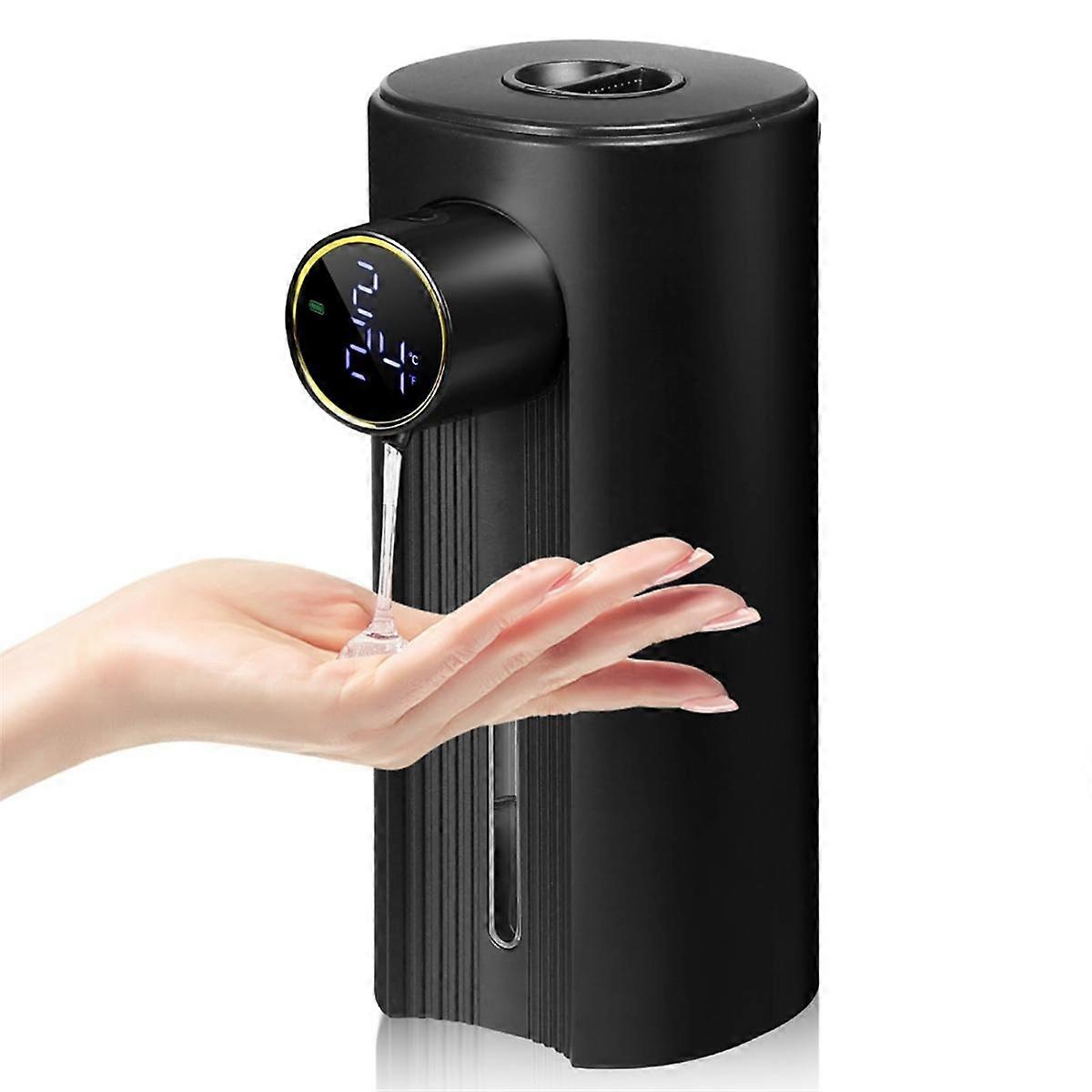 Touchless Automatic Foaming Soap Dispenser 11.83Oz, 5 Adjustable Levels, Suitable For Kitchen & Bat