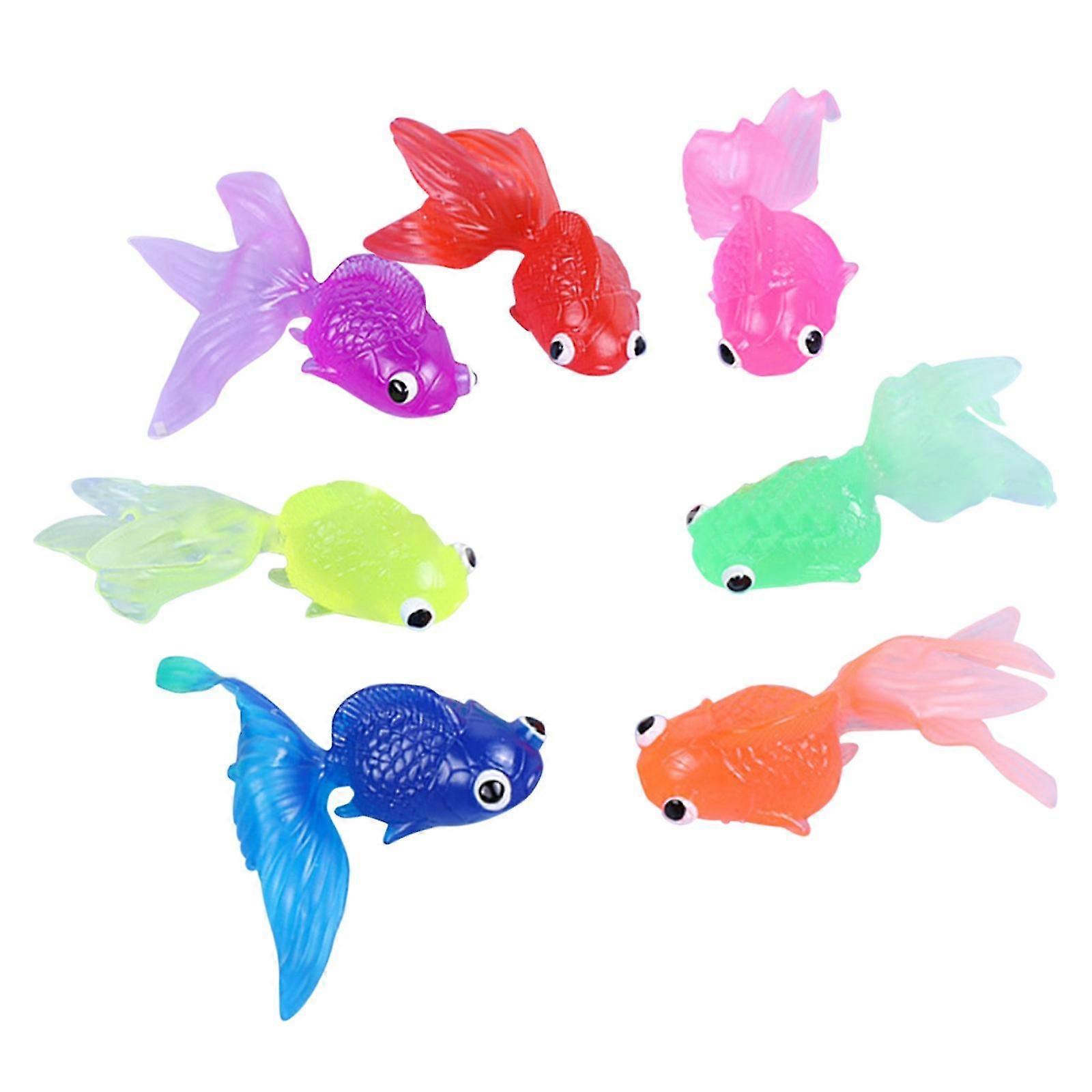 Kids 7pcs Floating 6.3cm Translucent Soft Tpr Floating E Animal 's Ing Toy