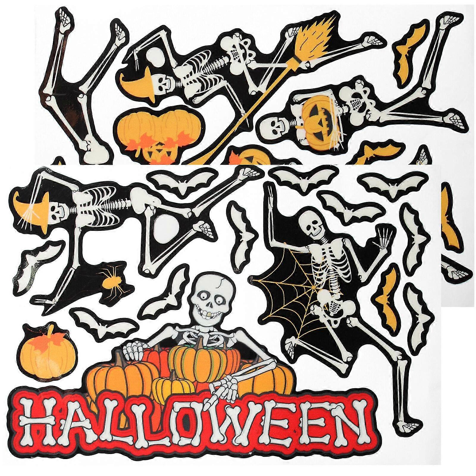 2 Sheet Diy Decal Glow In The Sticker Ow Decal
