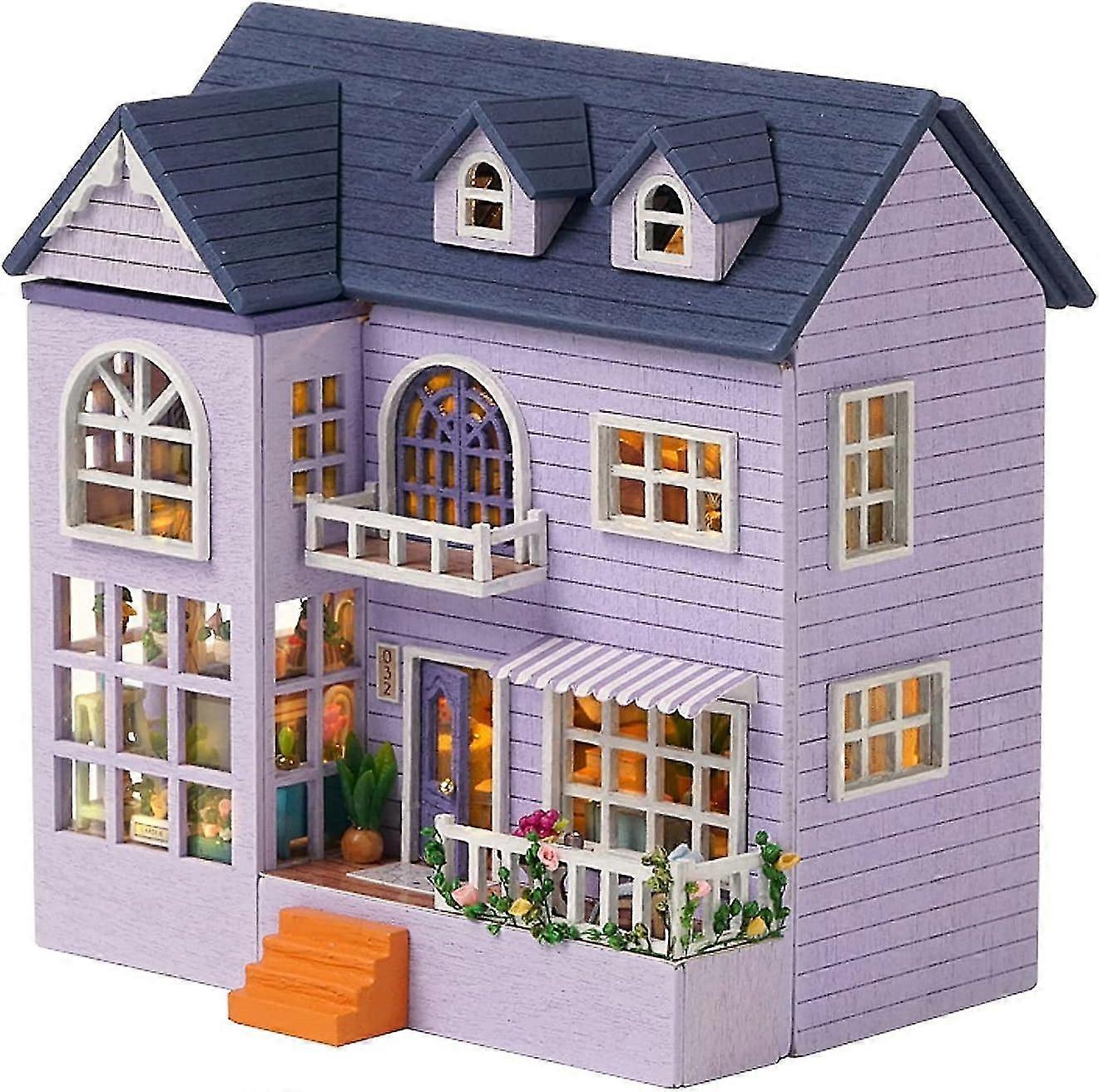 Diy Dolls House Kit,Miniature Dolls House Kit