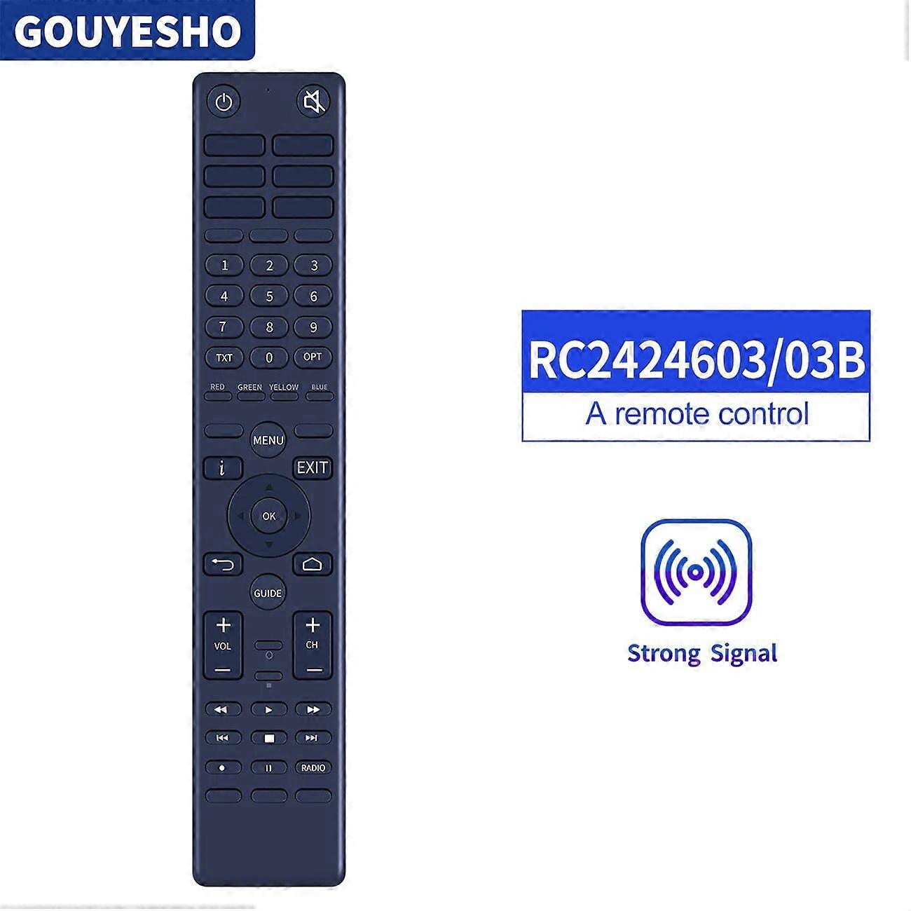 New Remote Control RC2424603/03B for DELTA TV Box