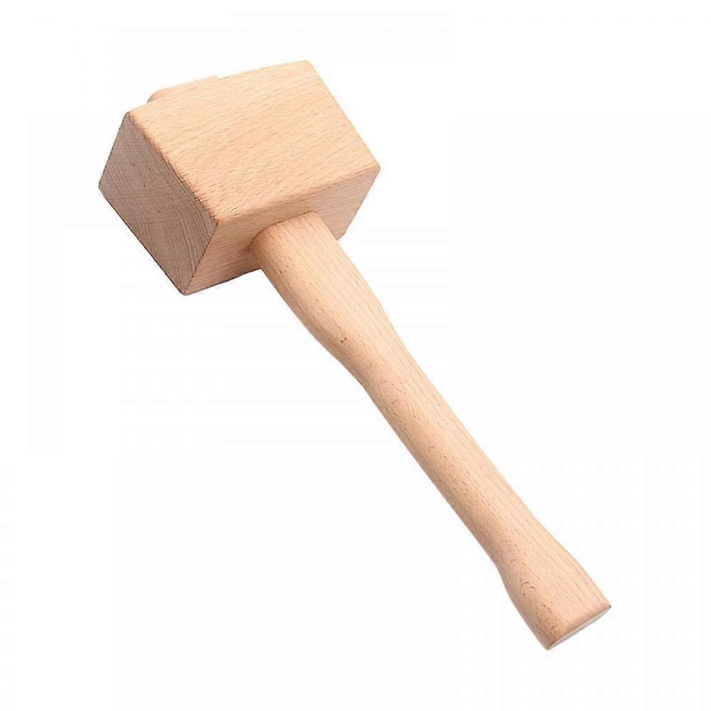245mm Beech Solid Carpenter Wooden Mallet Hammer Handle Woodworking