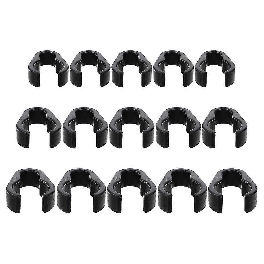 15pcs Mic Cable Clips Universal Microphone Cable Clamps Microphone Accessories