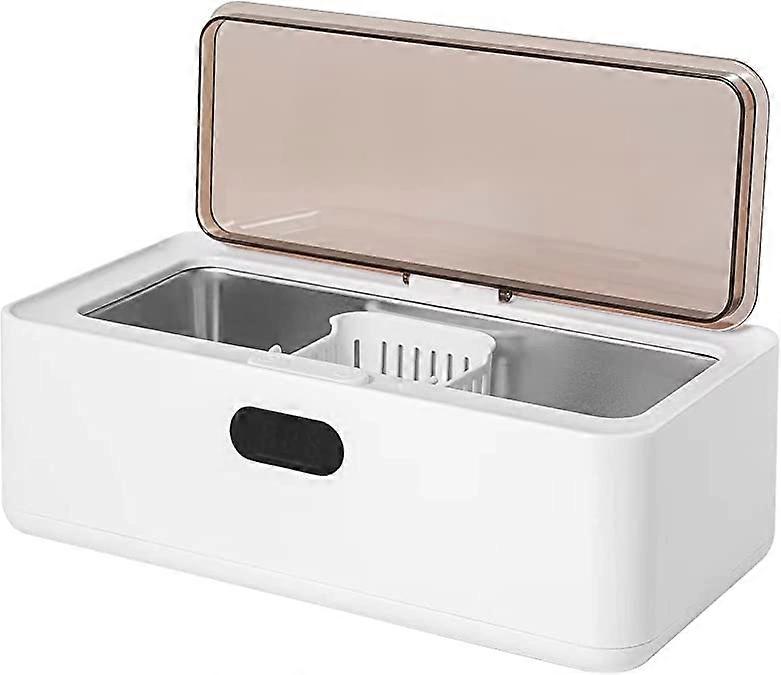 Ultrasonic Cleaner with Basket and 5 Time Settings