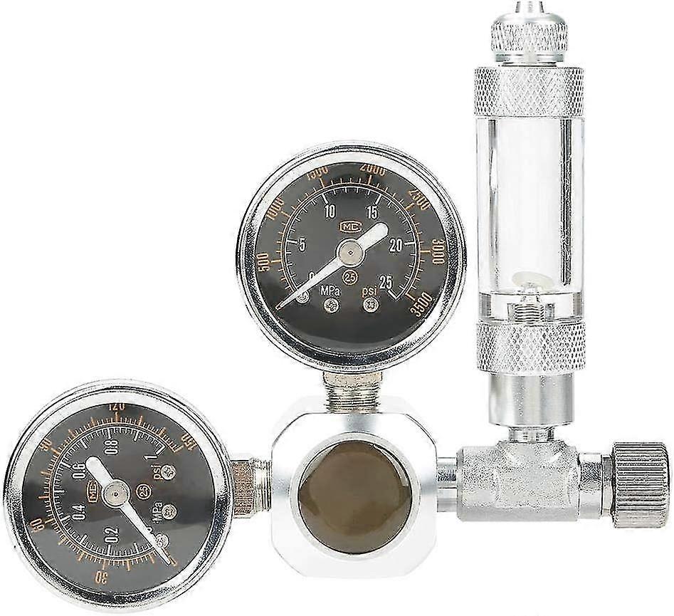 Co2 Regulator For Aquariums Gauge Adjustable
