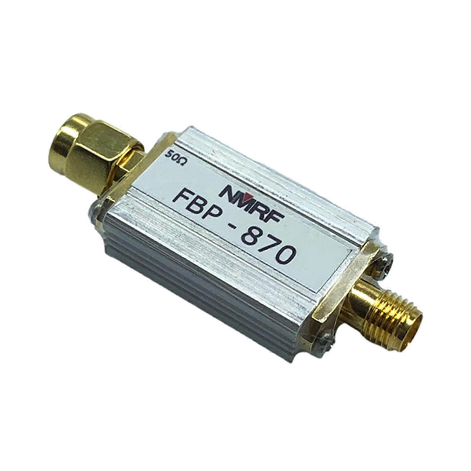 FBP-870 RF Coaxial Bandpass Filter 870Mhz Saw Bandpass Filter for GSM RFID