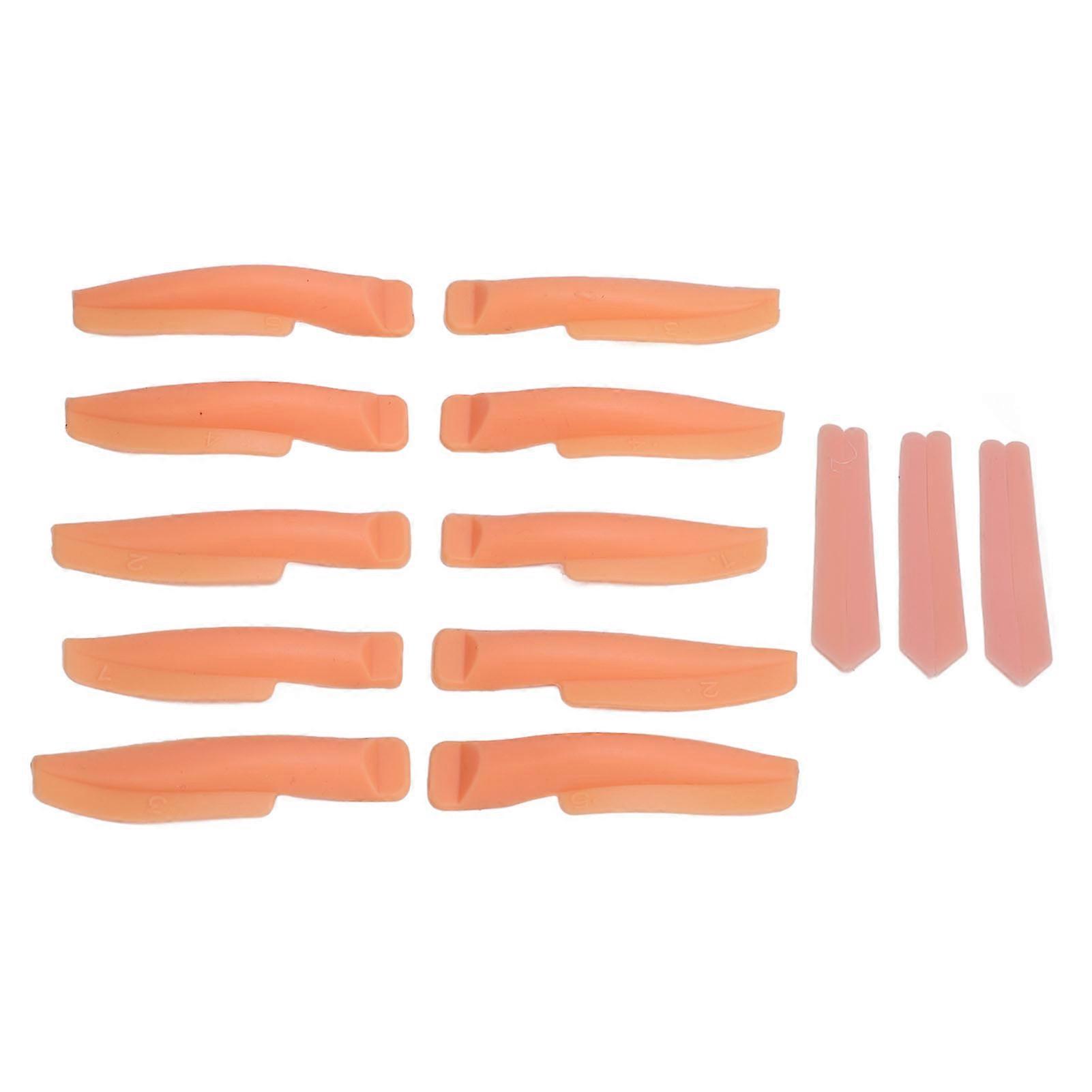 Eyelash Perm Curler Makeup Tools Silicone Reusable Soft Comfortable Fit DIY Eyelash Perm Rods for Personal Salon Use
