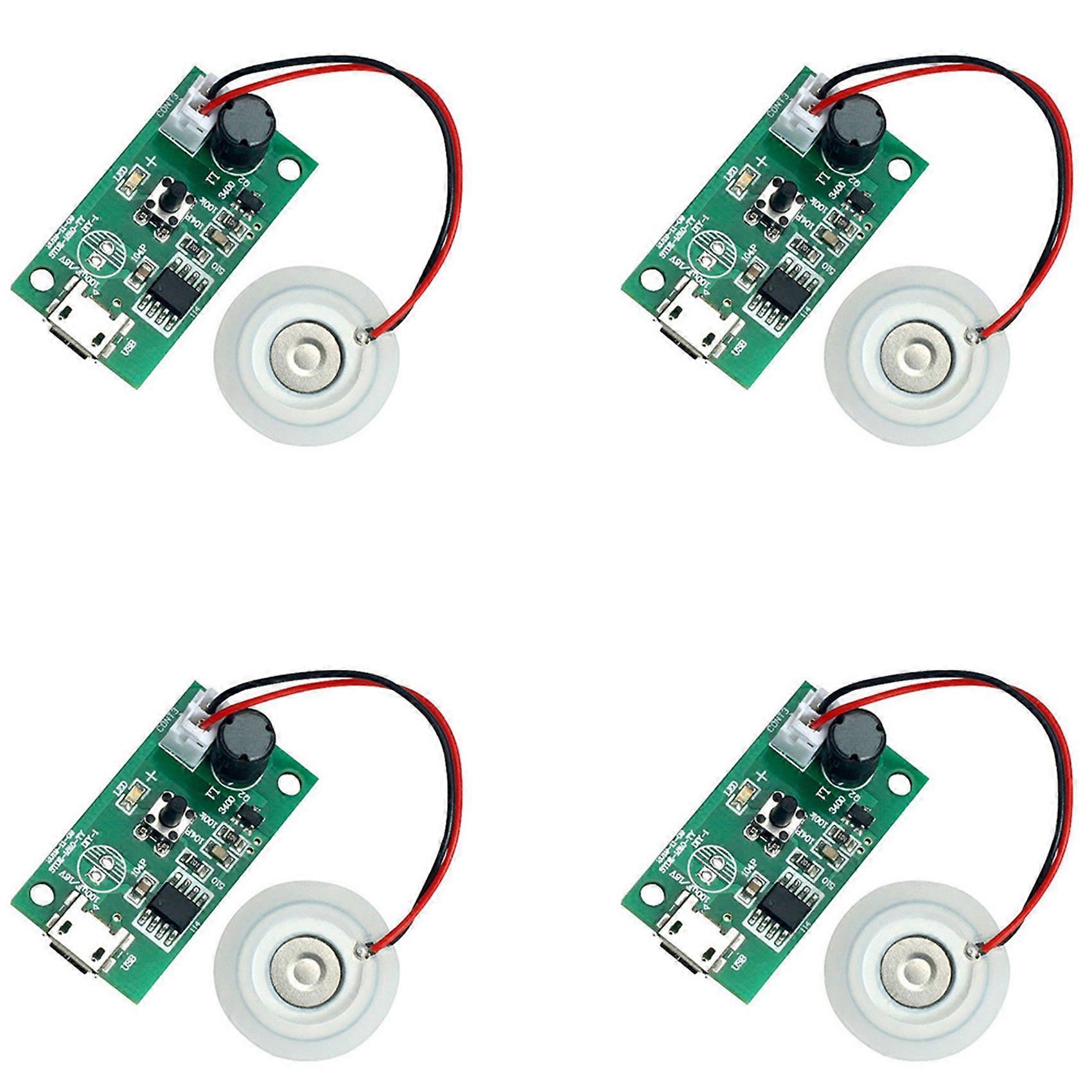 4pcs 20MM Ultrasonic Mist Maker Atomizer Transducer Atomizer Film Plate Accessories Humidifier Rubb