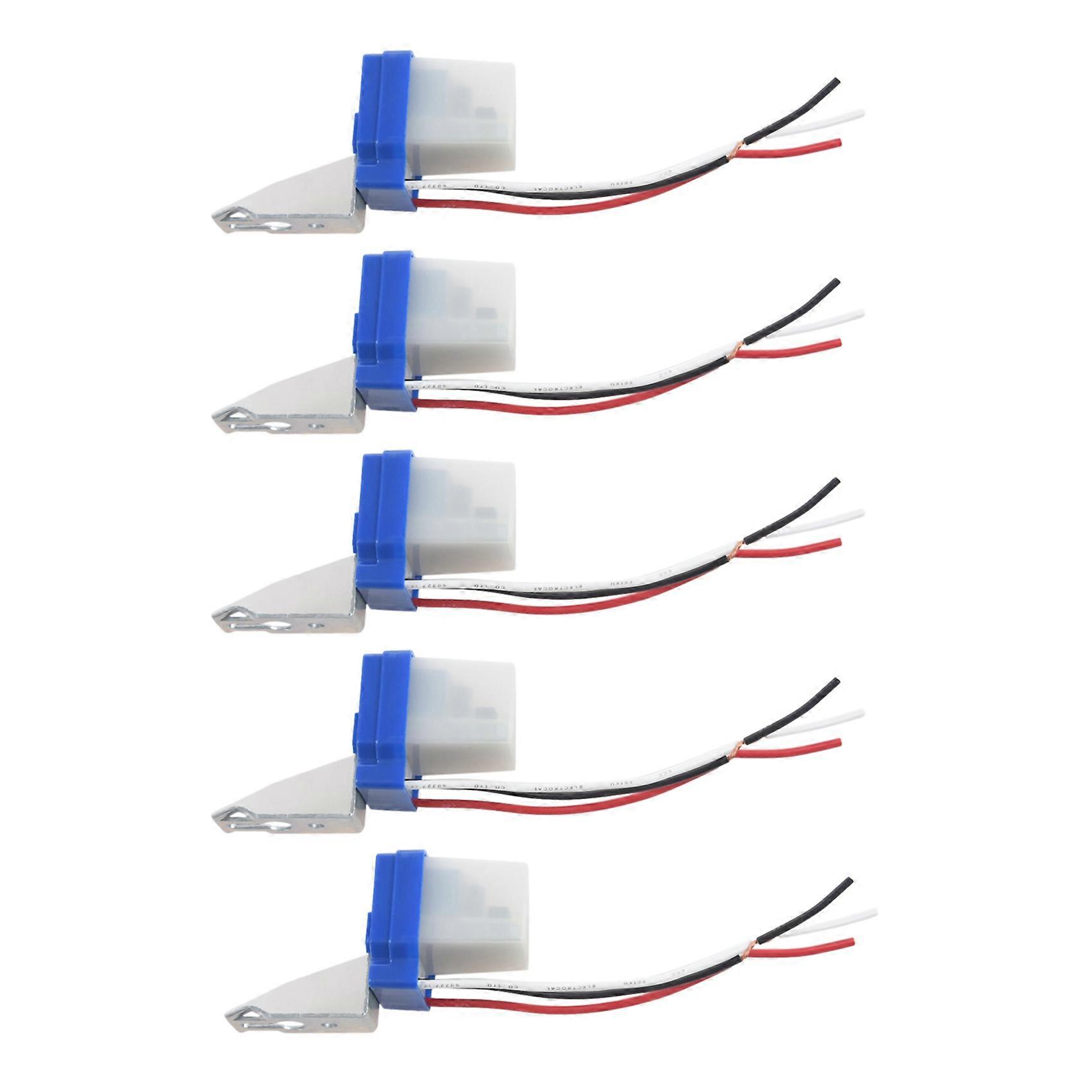 5X AC DC 12V 10A Automatic Lamp Switch Light Sensor Switch