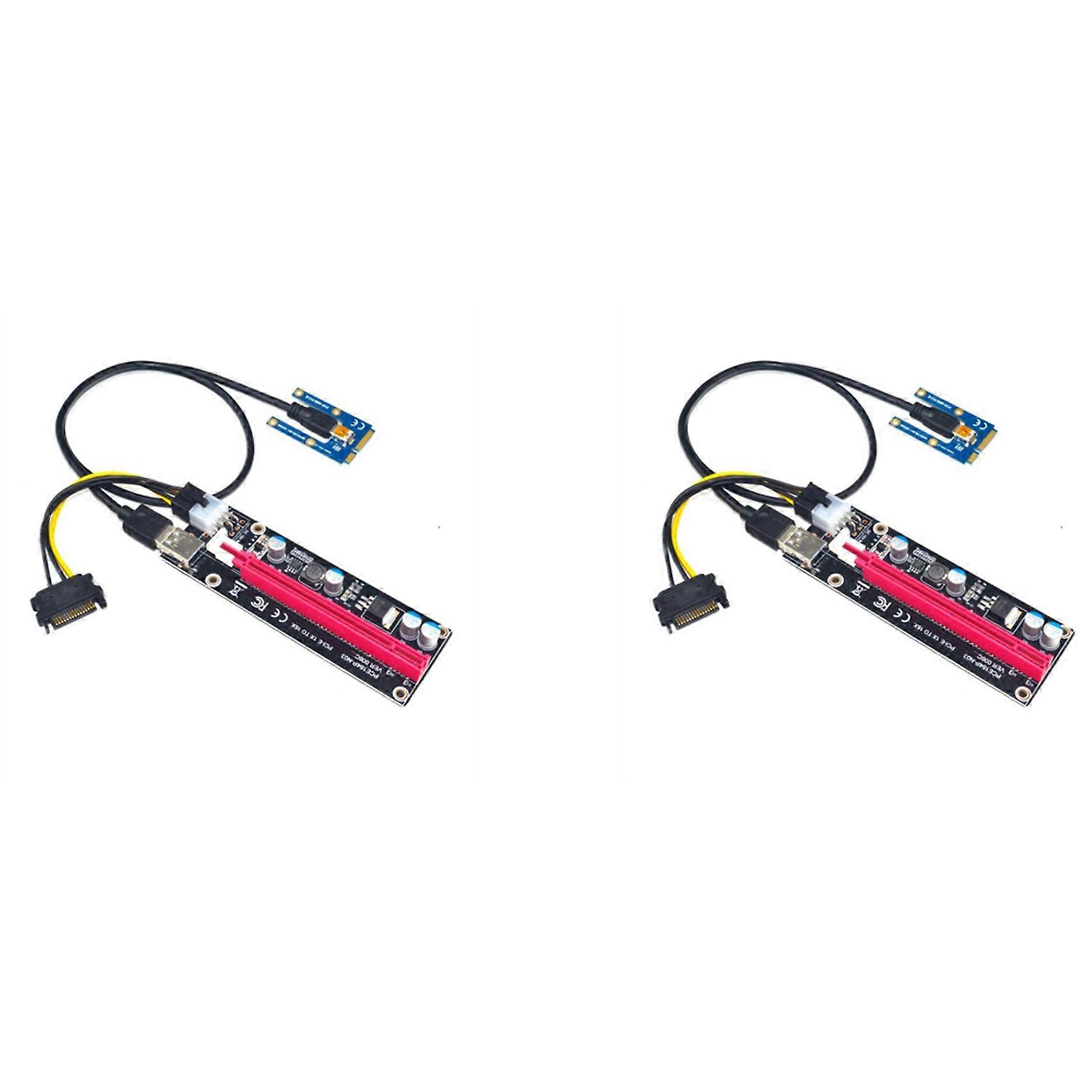 Mini PCIe To PCIe 16x Riser Card - Laptop External Graphics Adapter For Mining & Gaming