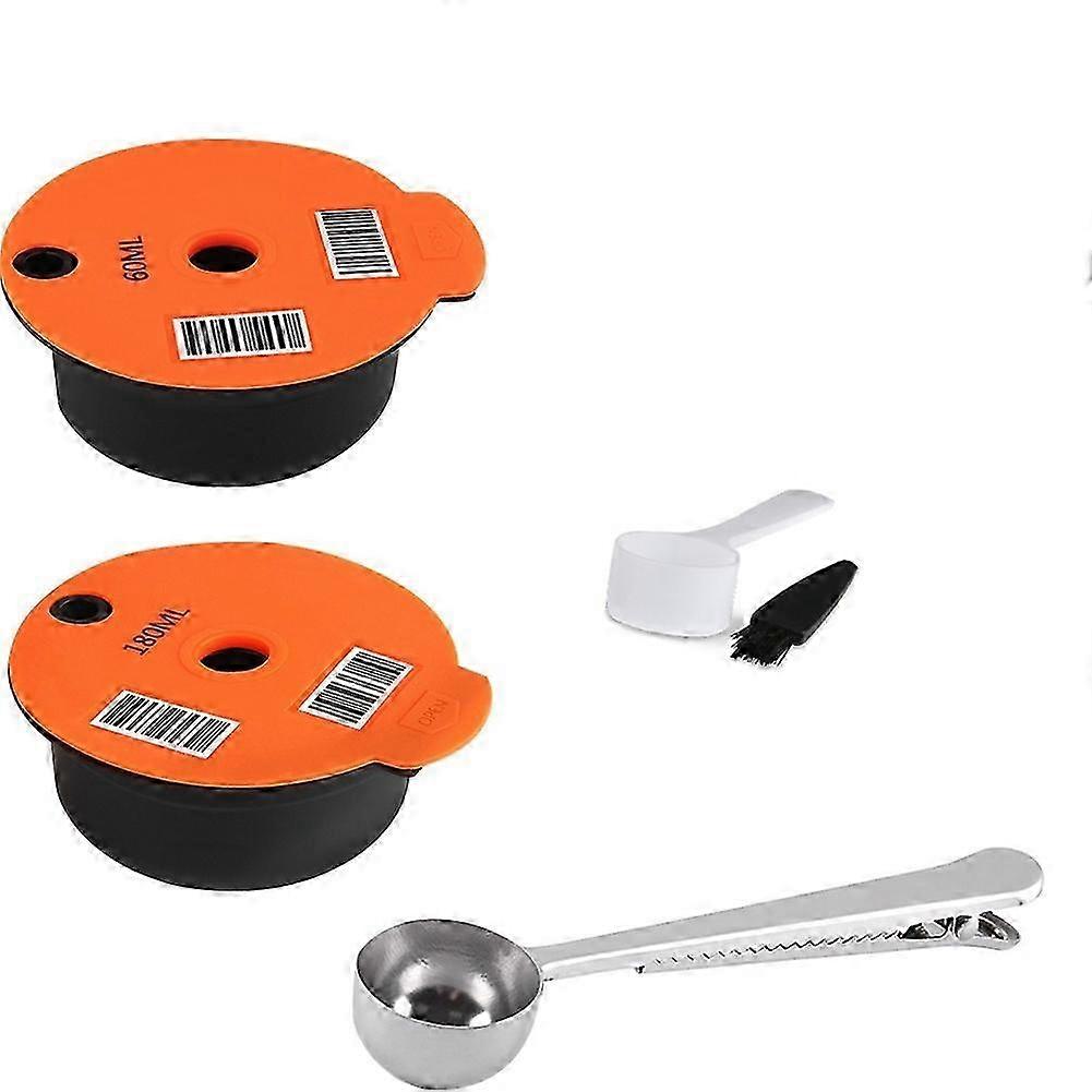 Refillable Coffee Capsules for Machine Reusable Coffee Pod Eco-Friendly