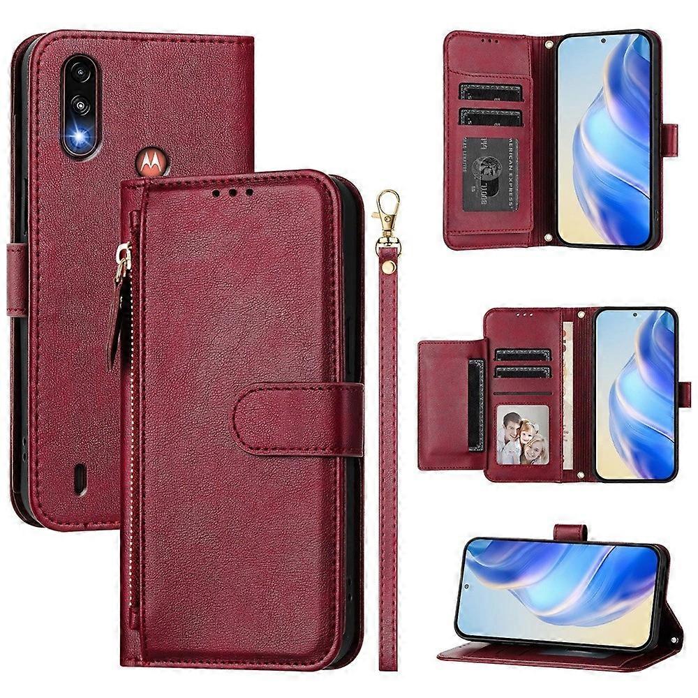 PU Leather Case For Motorola Moto E7 Power 2021