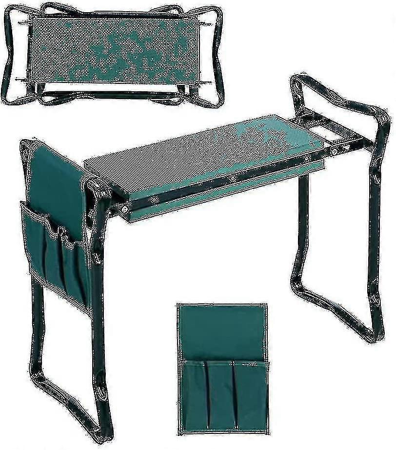 2 Pcs Gardening Workseats Tool Side Bag Pockets Pouch For Garden Bench Garden Kneeler Stools GardeningNot Include Bench