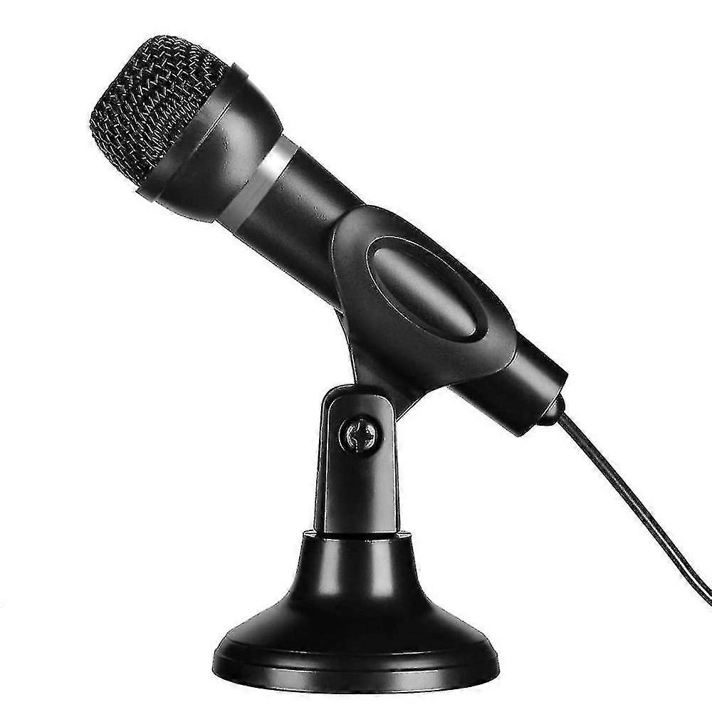 Voice Usb Microphone Condenser Computer Pc Mic With Stable Adjustable Base For Recording Gaming