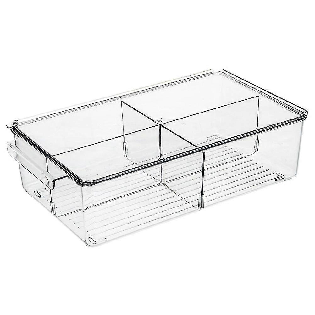 1pc Food Preservation Box Storage Box Transparent Fruit Storage Box With Lid