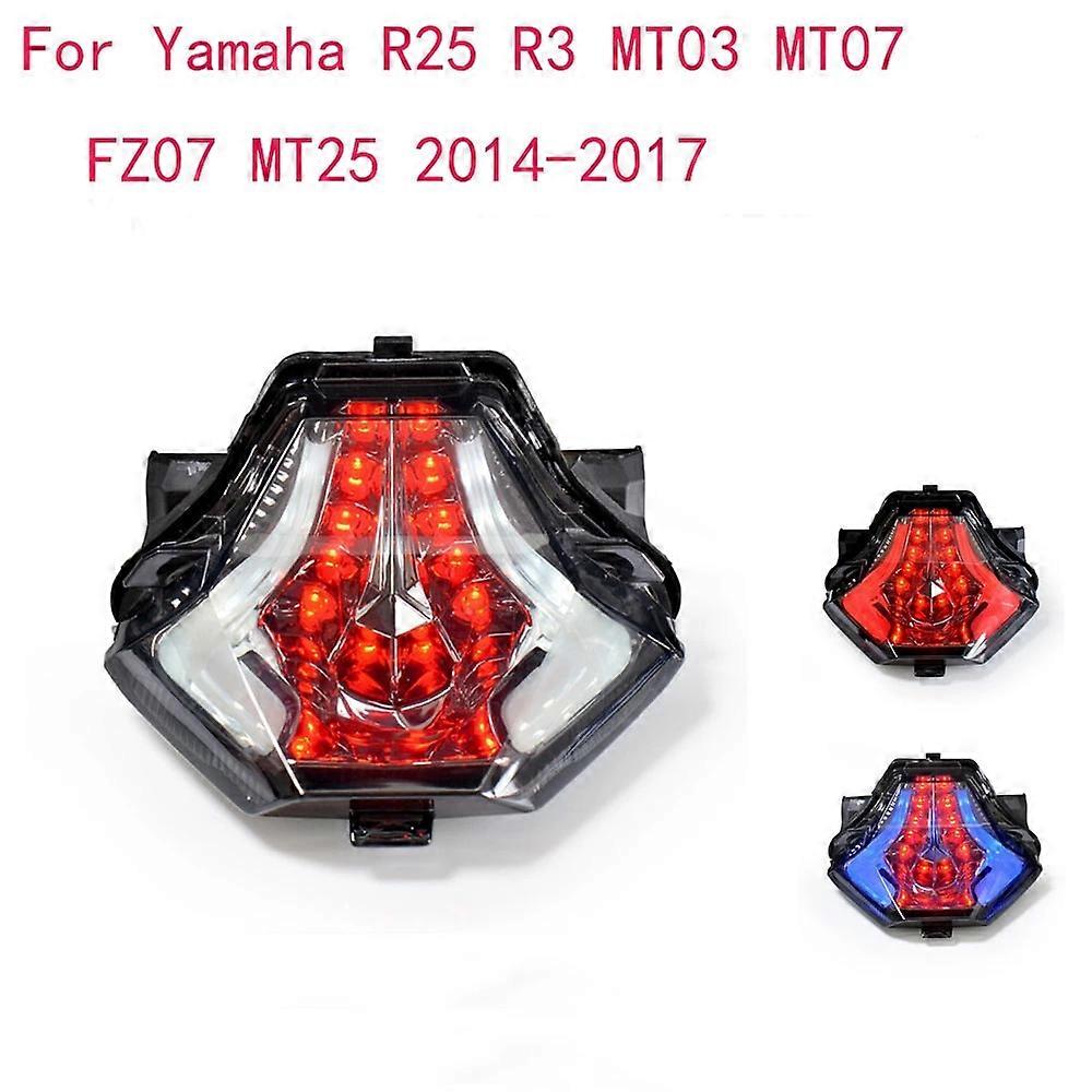 Luces LED traseras intermitentes de freno para Yamaha R3 R25 MT07 MT-07 MT 07 25 03
