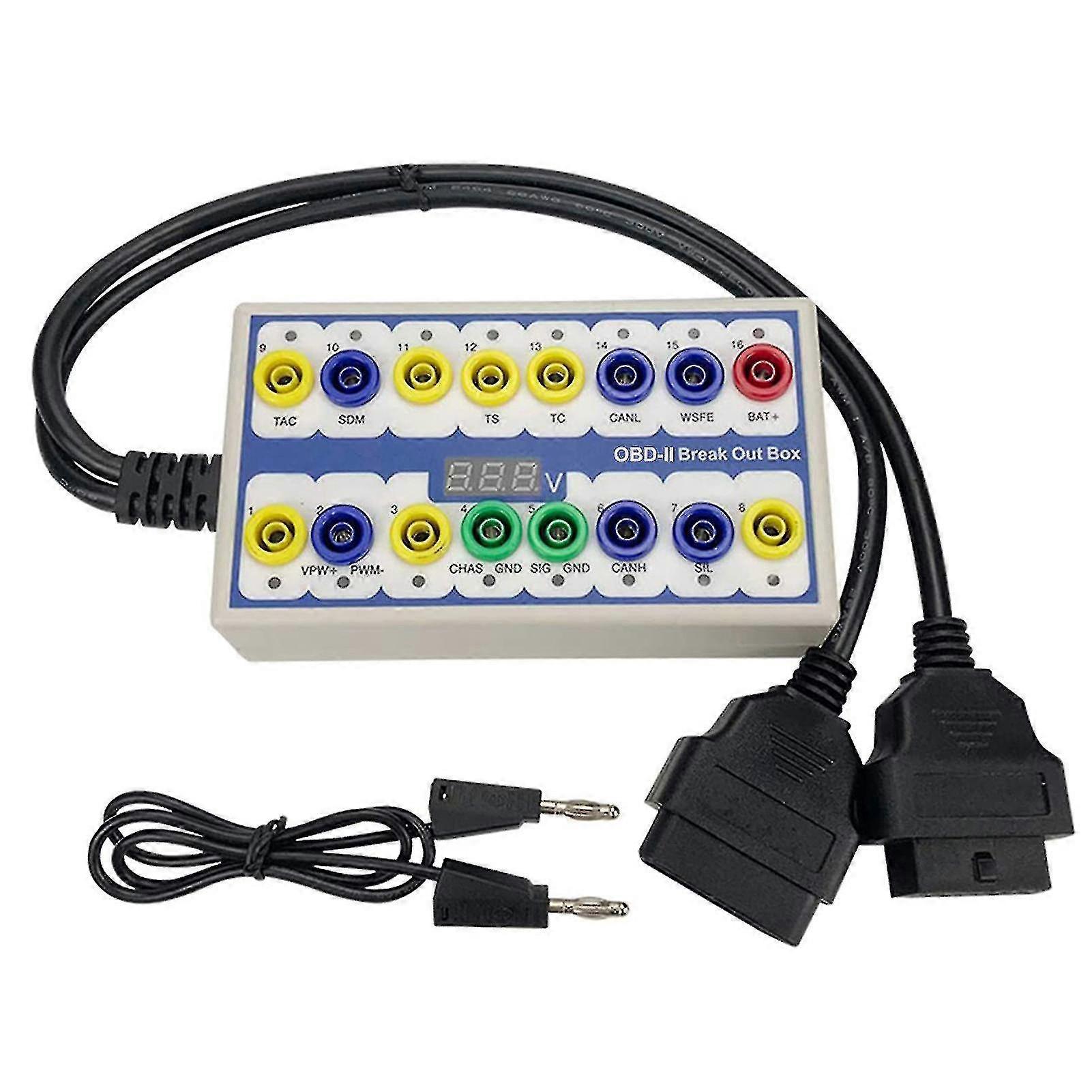 Auto Auto Obd-2 Break Out Box On-Board S Breakout Box Obd-II Protokoll Detektor Stecker