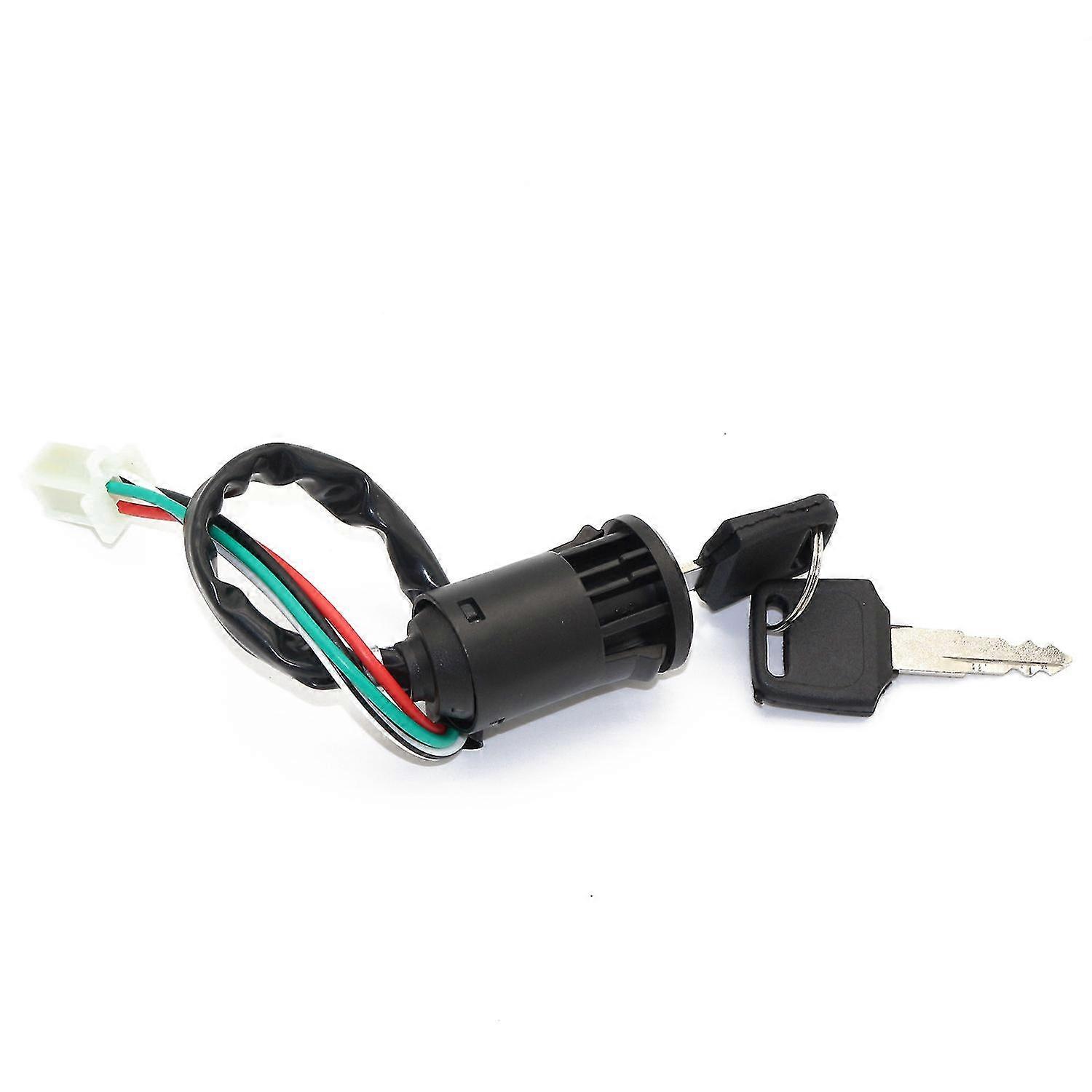 中国の50cc 70cc 90cc 110cc 125ccスクーターATVダートポケットバイクゴーカート1pcのための4ピンイグニッションキースイッチ交換