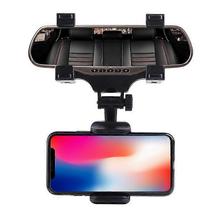 2 PCS Car Rearview Mirror Universal Navigation Mobile Phone Bracket