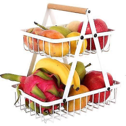 Vegetable Baskets Storage Rack Fruit Basket Stand For Kitchen